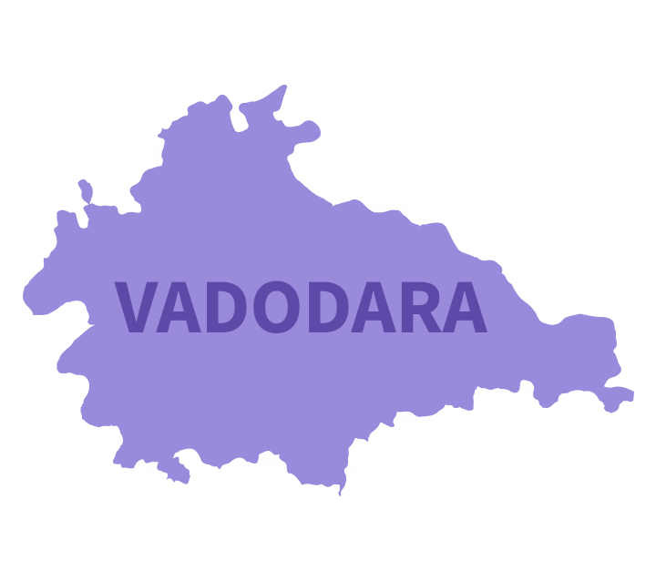 Vadodara Map